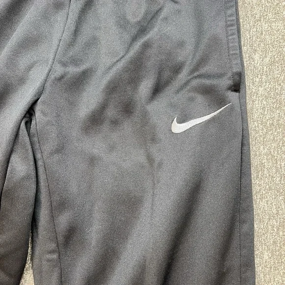 Men Nike Therma Fit Sweatpants Size S Black Thermal Straight Leg Dri Fleece - Picture 3 of 9
